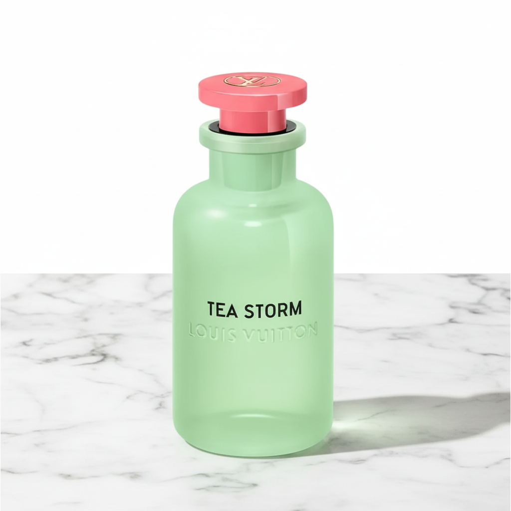 Louis Vuitton Tea Storm on marble