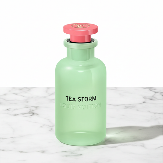 Louis Vuitton Tea Storm on marble