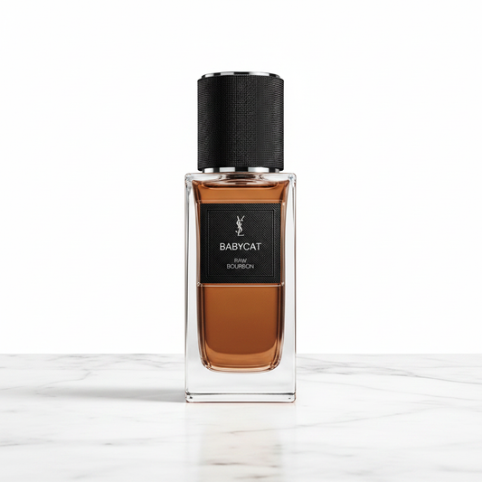 YSL Babycat Raw Bourbon – Marble